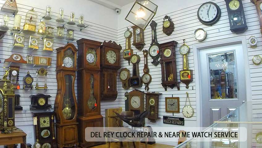 Del Rey Clock Repair & Near Me Watch Service 5 Dollar