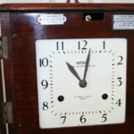 Twin Spring Nationwide Time Recorder Clocking in clock