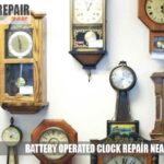 Battery operated clock repair near me