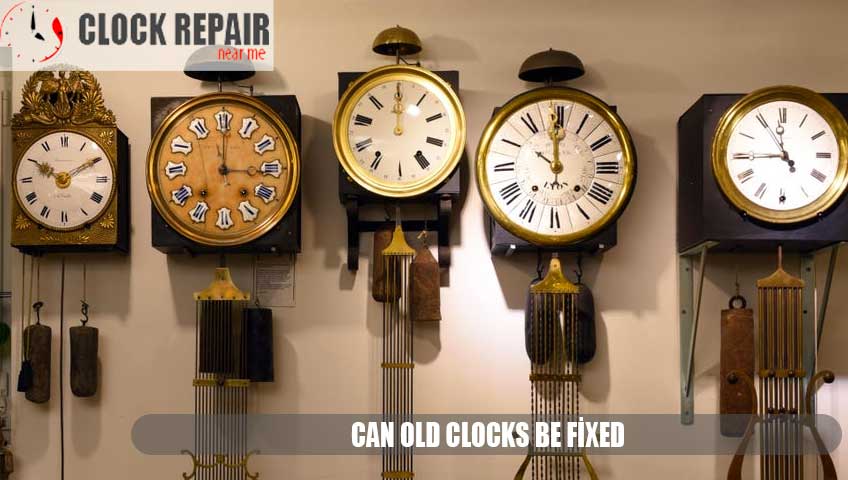 Can old clocks be fixed