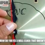 How do you fix a wall clock that doesn't keep time?